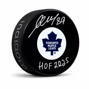 Alexander Mogilny Toronto Maple Leafs Autographed Puck
