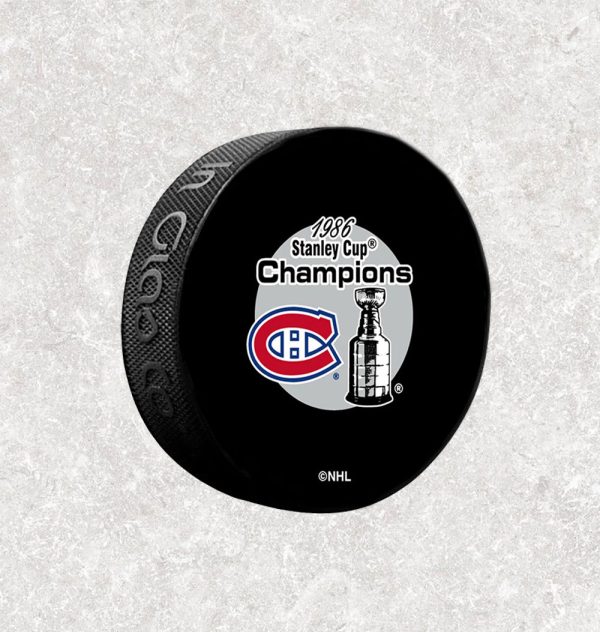 Bob Gainey Pre-Order 1986 Montreal Canadiens Stanley Cup Autographed Puck