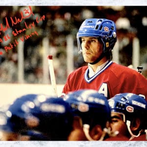 Mats Naslund Montreal Canadiens Autographed 11x14