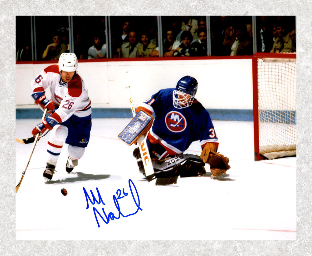 Bob Gainey Montreal Canadiens Autographed Stanley Cup 8x10 