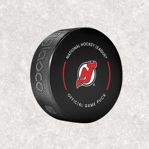 Alexander Mogilny Pre-Order New Jersey Devils Official Game Autographed Pucks