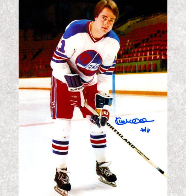 Kent Nilsson Winnipeg Jets Autographed 8x10