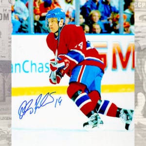 Oleg Petrov Montreal Canadiens Autographed 8 x 10 Photo