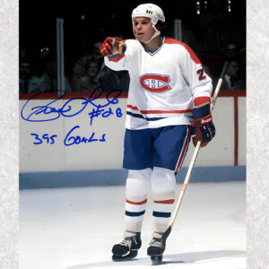Pierre Larouche Montreal Canadiens Autographed 8x10