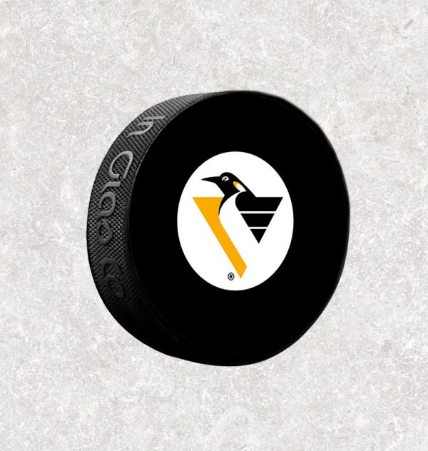 Pierre Larouche Pre-Order Pittsburgh Penguins Autographed Puck