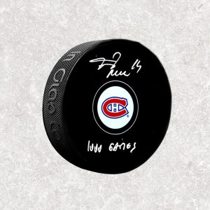 Tomas Plekanec Montreal Canadiens Autographed Puck