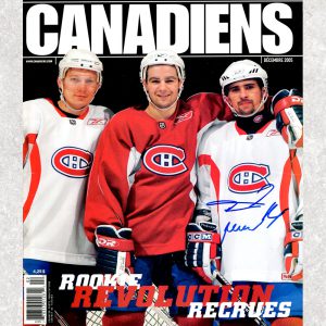 Tomas Plekanec Montreal Canadiens Autographed Magazine