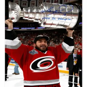 Mark Recchi Carolina Hurricanes Autographed 8x10