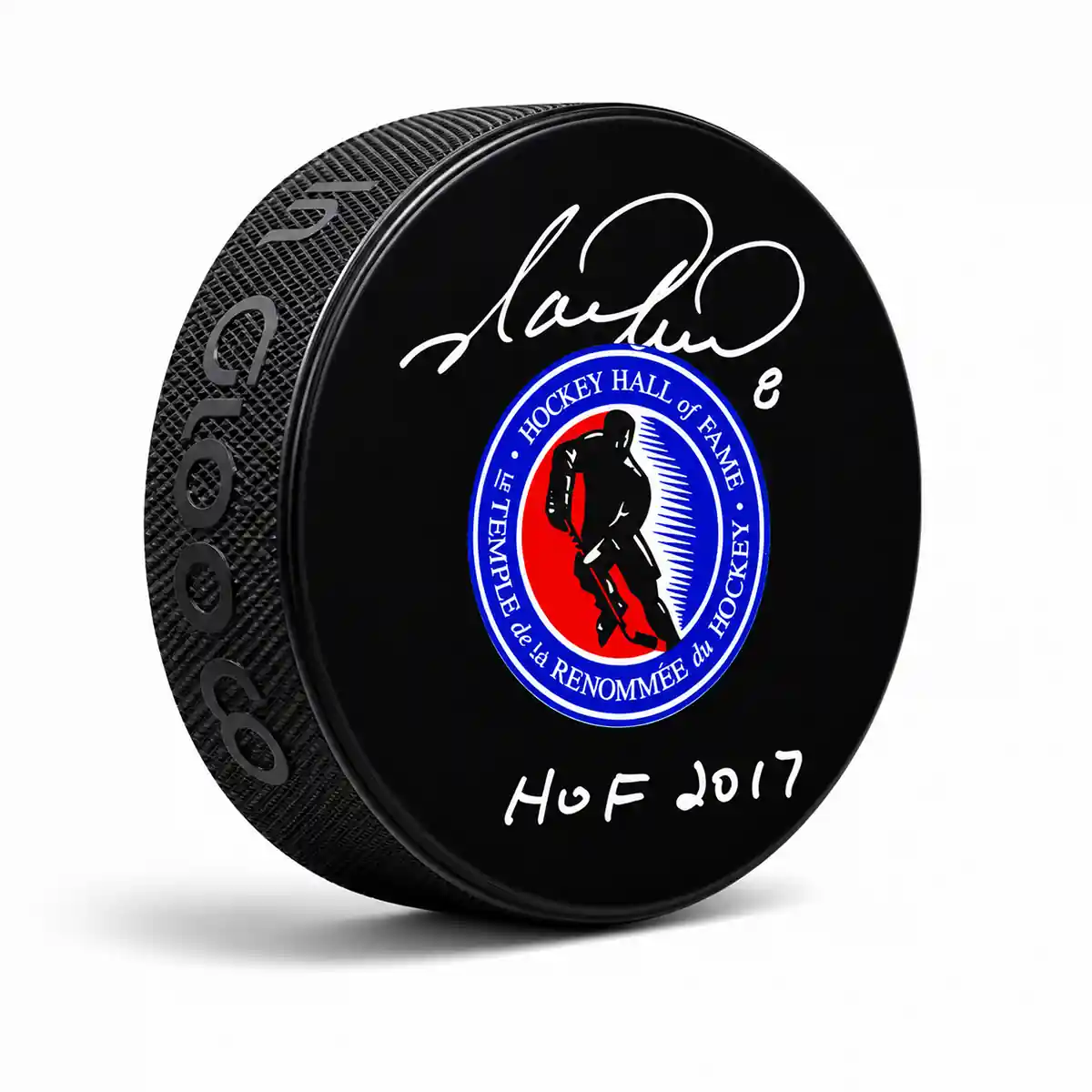 Mark Recchi HHOF Autographed Puck