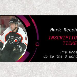 Mark Recchi Pre-Order Inscription (Up to 3 Words)