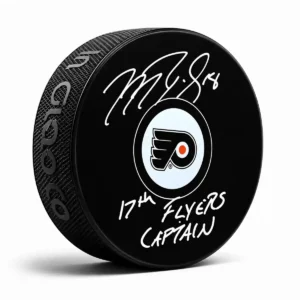 Mike Richards Philadelphia Flyers Autographed Puck