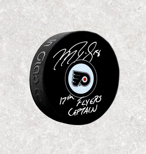 Mike Richards Philadelphia Flyers Autographed Puck