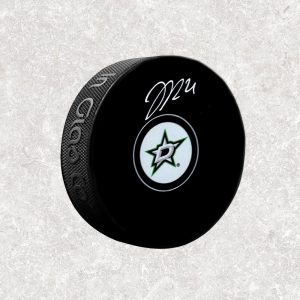 Jason Robertson Dallas Stars Autographed Puck