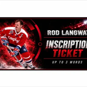 Rod Langway Pre-Order Inscription (Up to 3 Words)