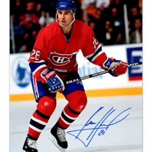 Martin Rucinsky Montreal Canadiens Autographed 8x10
