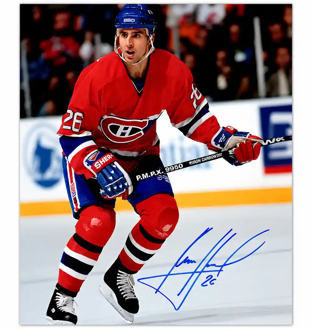 Martin Rucinsky Montreal Canadiens Autographed 8x10