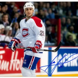 Martin Rucinsky Montreal Canadiens Autographed 8x10