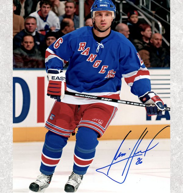 Martin Rucinsky New York Rangers Autographed 8x10