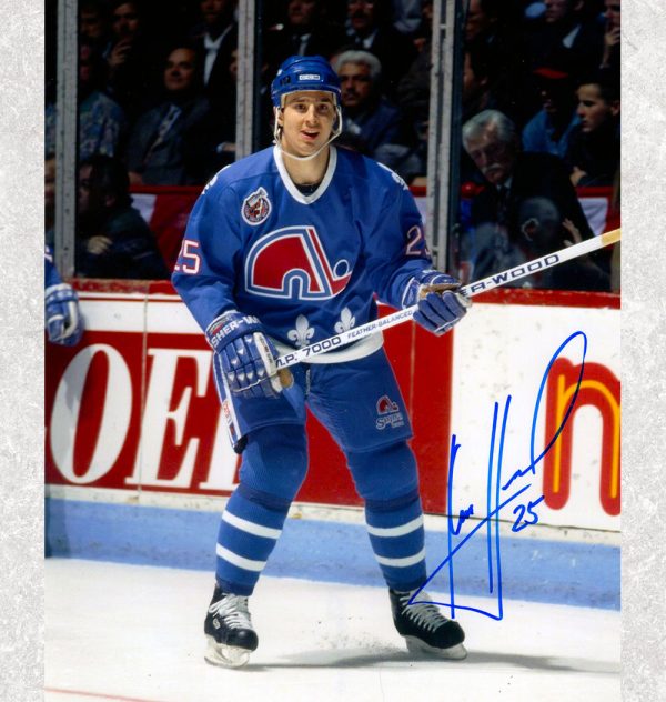 Martin Rucinsky Quebec Nordiques Autographed 8x10