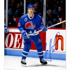 Martin Rucinsky Quebec Nordiques Autographed 8x10
