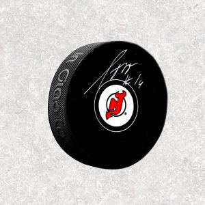 Sylvain Turgeon New Jersey Devils Autographed Puck