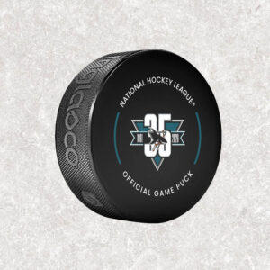Sergei Makarov Pre-Order San Jose Sharks 35th Anniversary Official Game Autographed Puck