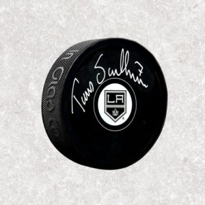 Tomas Sandstrom Los Angeles Kings Autographed Puck