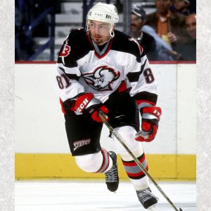 Miroslav Satan autographed Hockey Card (Buffalo Sabres, SC