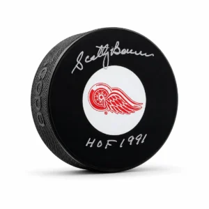 Scotty Bowman Detroit Red Wings Autographed Puck