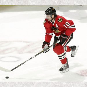 Patrick Sharp Pre-Order Chicago Blackhawks Autographed 16x20 (1)