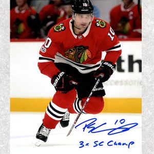 Patrick Sharp Chicago Blackhawks Autographed 8x10