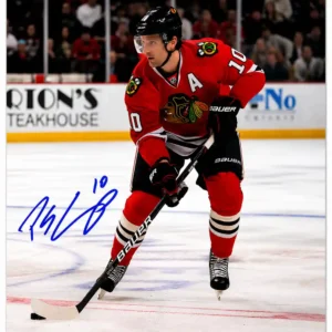 Patrick Sharp Chicago Blackhawks Autographed 8x10
