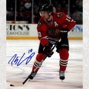 Patrick Sharp Chicago Blackhawks Autographed 8x10