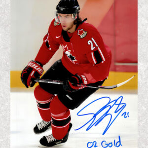 Simon Gagne Team Canada Autographed 8x10