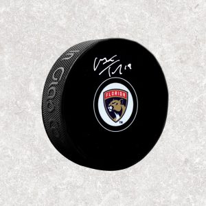 Matthew Tkachuk Florida Panthers Autographed Puck