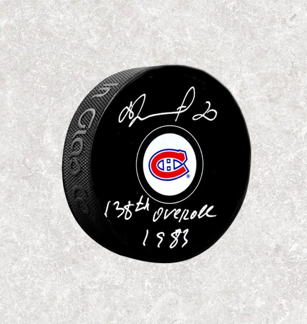 Vladislav Tretiak Montreal Canadiens Draft Autographed Puck