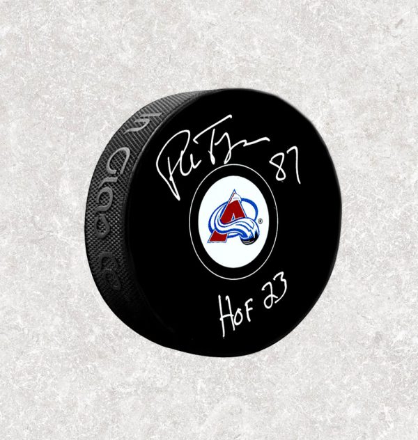 Pierre Turgeon Colorado Avalanche Autographed Puck