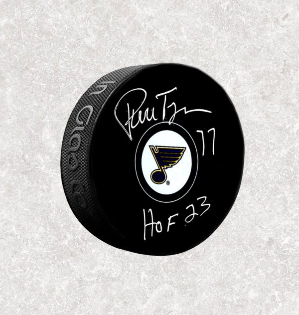 Pierre Turgeon St.Louis Blues Autographed Puck