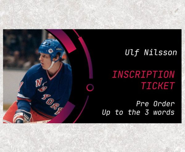 Ulf Nilsson Pre-Order Inscription (Up to 3 Words)