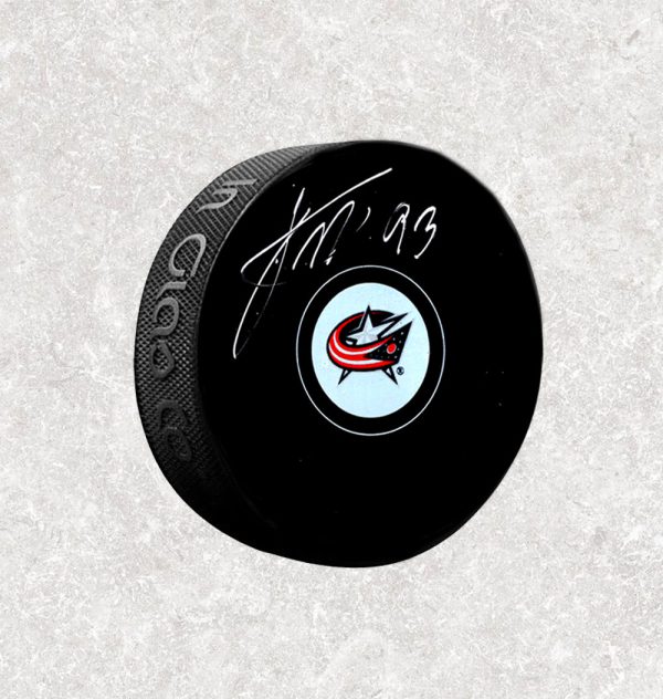 Jakub Voracek Columbus Blue Jackets Autographed Puck