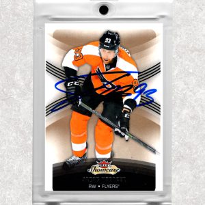 Jakub Voracek Philadelphia Flyers 2015-16 Fleer Showcase Autographed Card