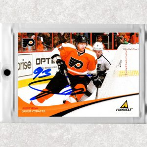 Jakub Voracek Philadelphia Flyers 2011-12 Pinnacle Rink Collection #141 Autographed Card