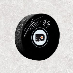 Jakub Voracek Philadelphia Flyers Autographed Puck