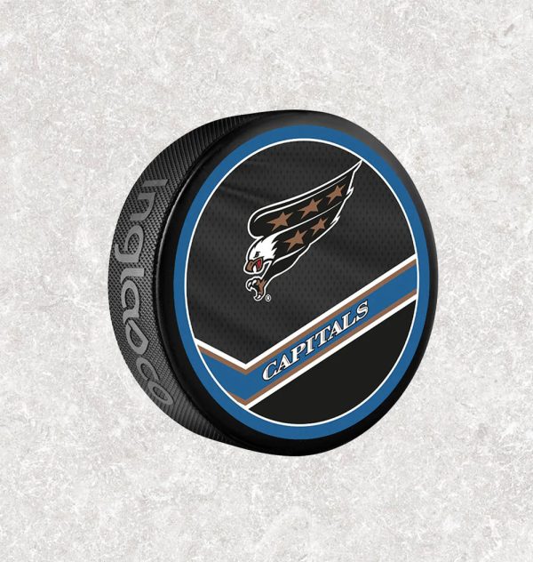 Olaf Kolzig Washington Capitals Reverse Retro Autographed Puck