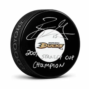 Ryan Getzlaf Autographed Anaheim Ducks Puck