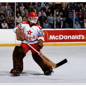 Vladislav Tretiak Pre-Order Red Army CSKA Autographed 8x10 (1)