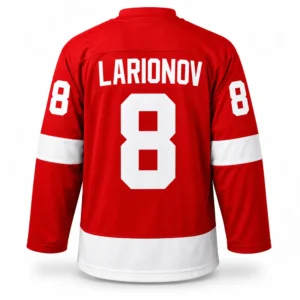 Igor Larionov Pre- Order Detroit Red Wings Autographed Replica Jersey